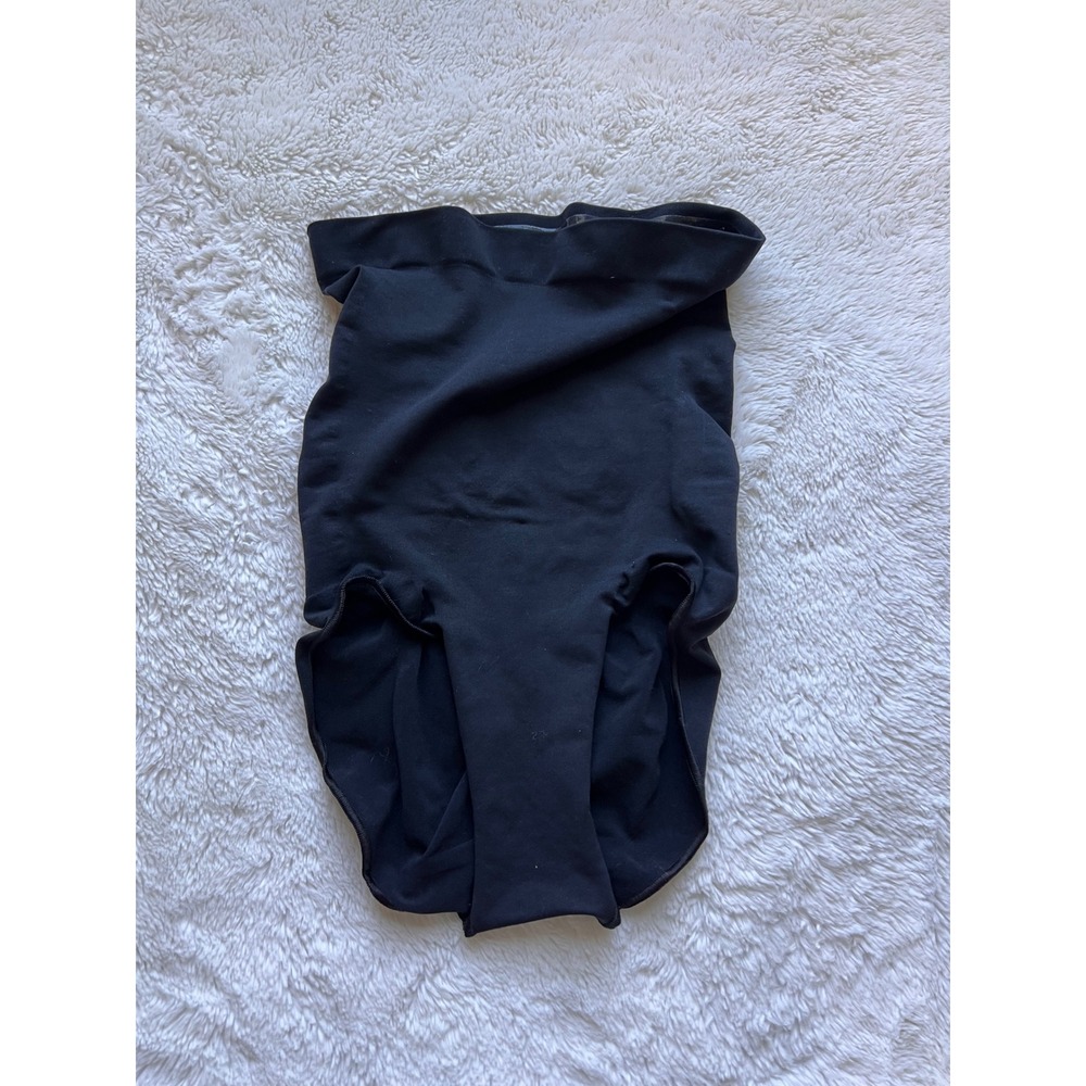 Skims Core Control Brief Onyx Black High Waisted Shapewear Medium Women's NWOT